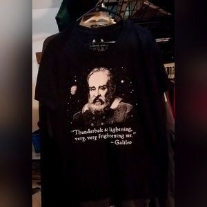 Men's Black Short Sleeve Galileo T-Shirt